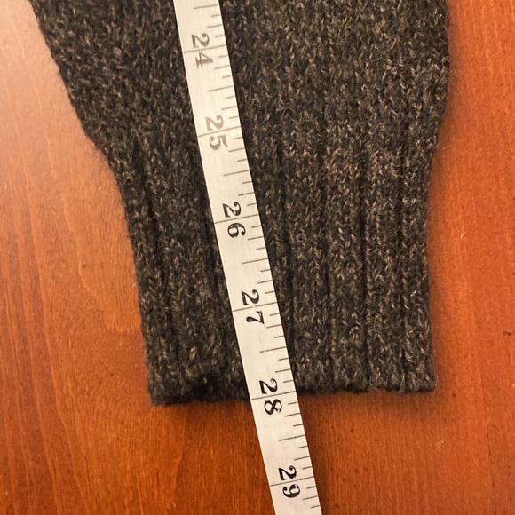 Cabin Core Hechter Men’s LARGE Sweater Wool Full Zip Grey - Picture 12 of 12